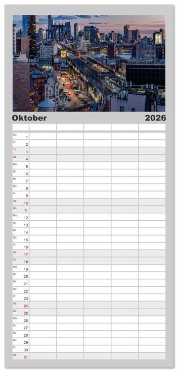Produktbild: Familienplaner 2026 - Ikonische Br&uuml;cken zwischen Geschichte und Gegenwart mit 5 Spalten (Wandkalender, 21 x 45 cm) CALVENDO