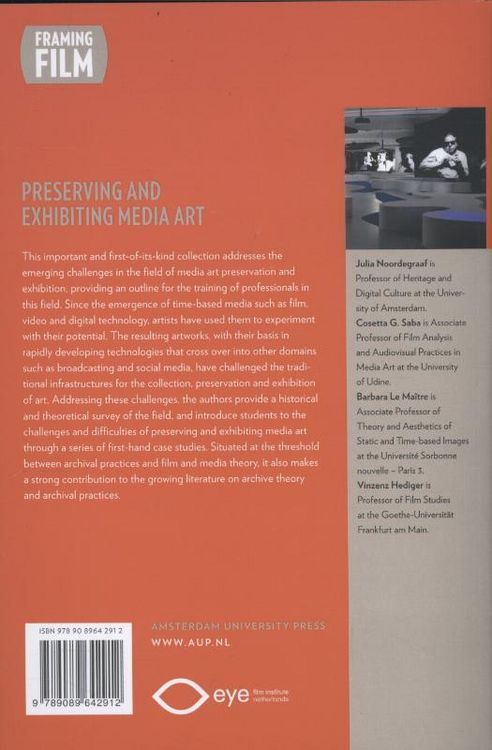 Produktbild: Preserving and Exhibiting Media Art