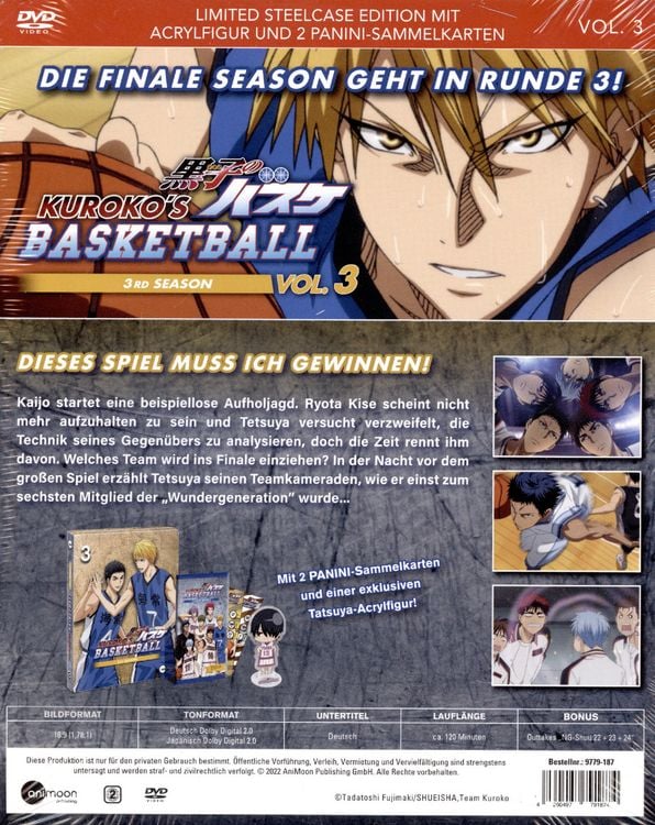 Produktbild: Kuroko&rsquo;s Basketball Season 3 Volume 3 (Steelcase Edition)