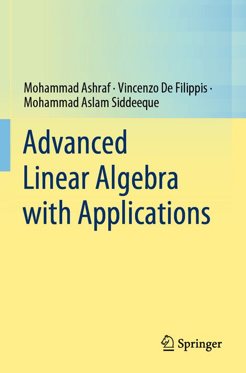 Produktbild: Advanced Linear Algebra with Applications
