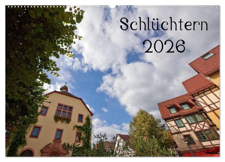 Produktbild: Schl&uuml;chtern 2026 (Wandkalender 2026 DIN A2 quer), CALVENDO Monatskalender