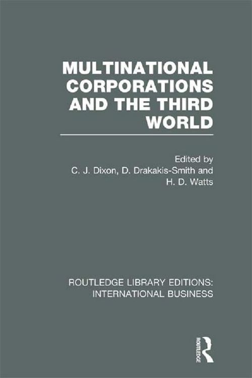 Produktbild: Multinational Corporations and the Third World (RLE International Business)