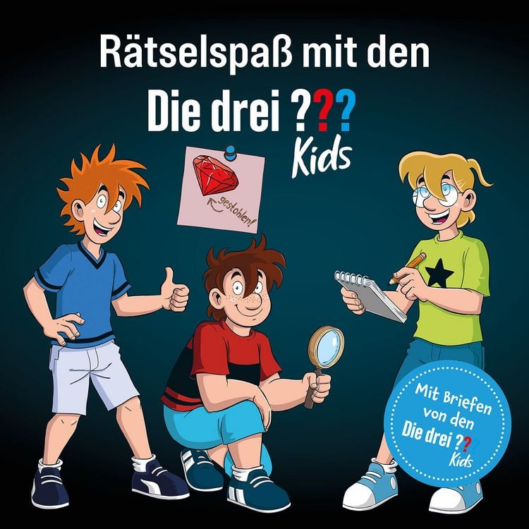 Produktbild: Rätselparty: Die drei Fragezeichen Kids - Jagd nach dem Rubin