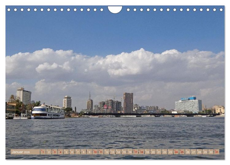 Produktbild: Kairo - Besuch in einer Metropole (Wandkalender 2026 DIN A4 quer), CALVENDO Monatskalender
