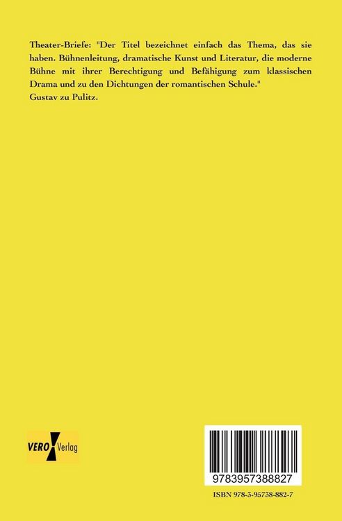 Produktbild: Theater-Briefe