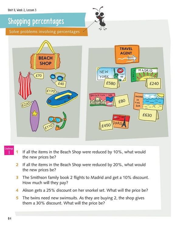 Produktbild: Busy Ant Maths 2nd Edition -- Pupil Book 5c