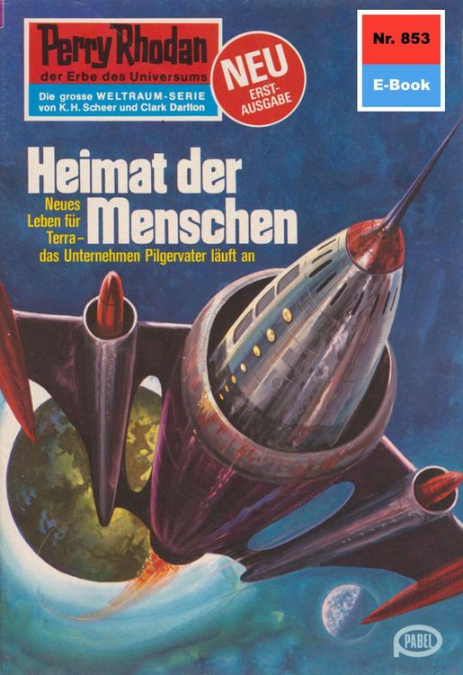Produktbild: Perry Rhodan 853: Heimat der Menschen