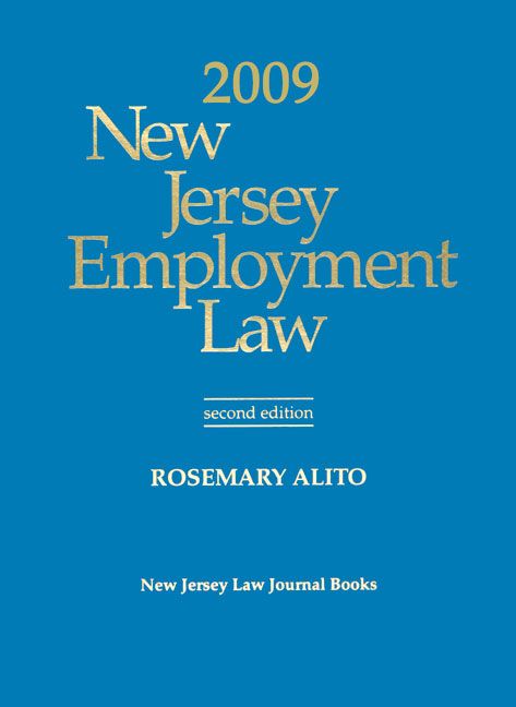 Produktbild: 2009 New Jersey Employment Law