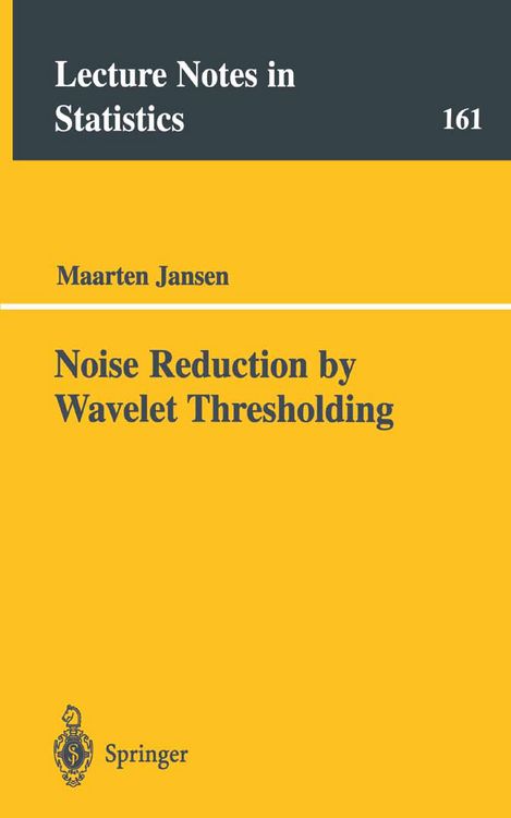 Produktbild: Noise Reduction by Wavelet Thresholding