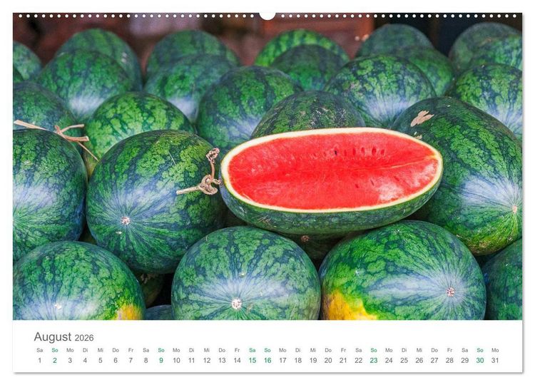 Produktbild: M&auml;rkte in S&uuml;dostasien (hochwertiger Premium Wandkalender 2026 DIN A2 quer), Kunstdruck in Hochglanz