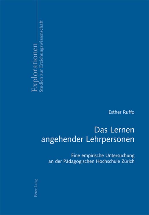 Produktbild: Das Lernen angehender Lehrpersonen