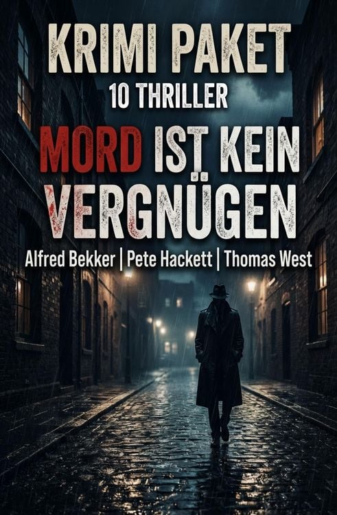 Produktbild: Krimi Paket 10 Thriller: Mord ist kein Vergn&uuml;gen