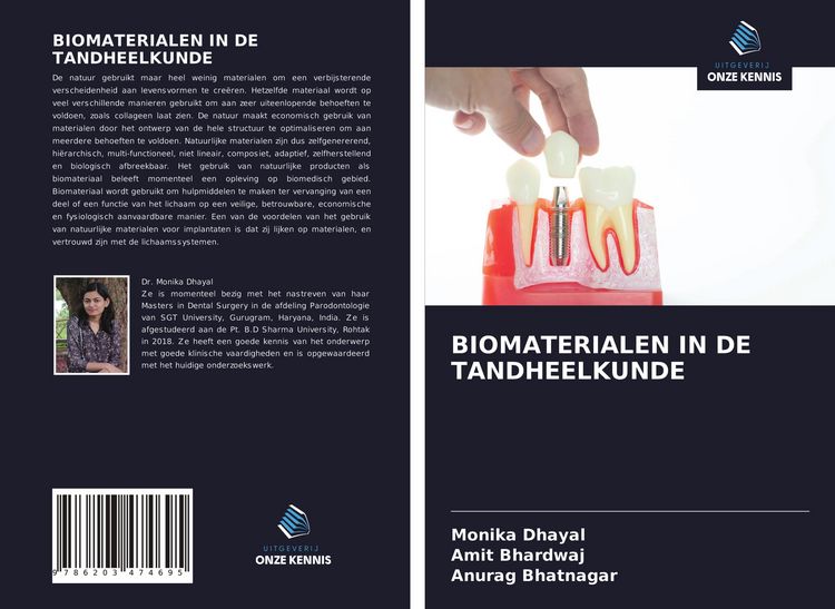 Produktbild: Biomaterialen in De Tandheelkunde