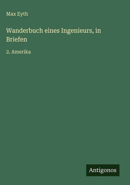 Produktbild: Wanderbuch eines Ingenieurs, in Briefen