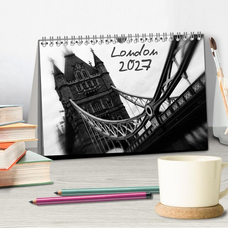 Produktbild: London (Tischkalender 2027 DIN A5 quer), CALVENDO Monatskalender