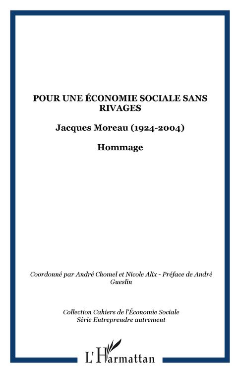Produktbild: Pour une &eacute;conomie sociale sans rivages