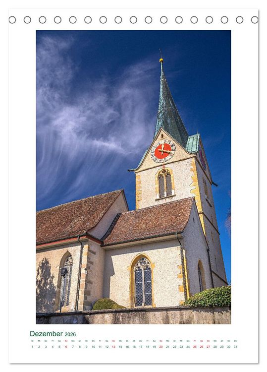 Produktbild: Thayngen (Tischkalender 2026 DIN A5 hoch), CALVENDO Monatskalender