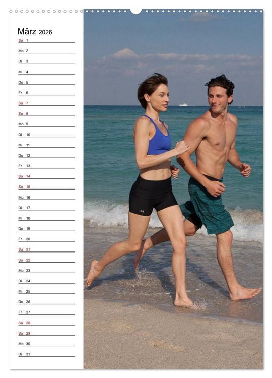 Produktbild: Der Laufplaner (hochwertiger Premium Wandkalender 2026 DIN A2 hoch), Kunstdruck in Hochglanz