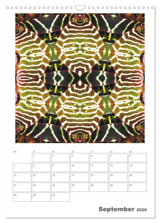 Produktbild: Axis Mater Naturae (Wandkalender 2026 DIN A3 hoch), CALVENDO Monatskalender