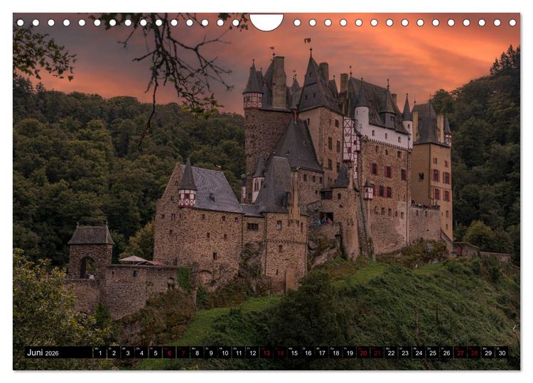 Produktbild: Die Mosel zwischen Bremm und Koblenz (Wandkalender 2026 DIN A4 quer), CALVENDO Monatskalender