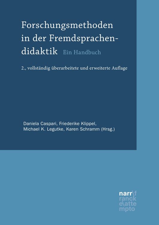 Produktbild: Forschungsmethoden in der Fremdsprachendidaktik