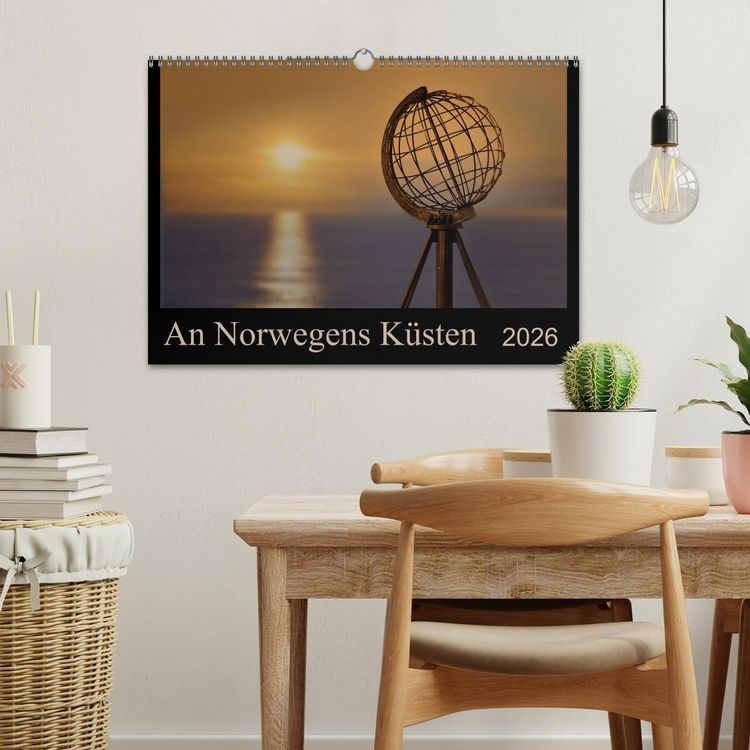 Produktbild: An Norwegens K&uuml;sten (Wandkalender 2026 DIN A3 quer), CALVENDO Monatskalender