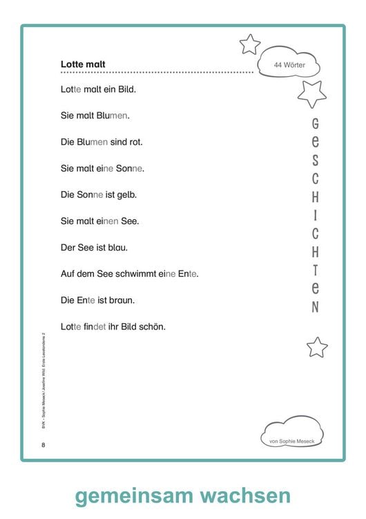 Produktbild: Erste Lesetandems Einfache Texte