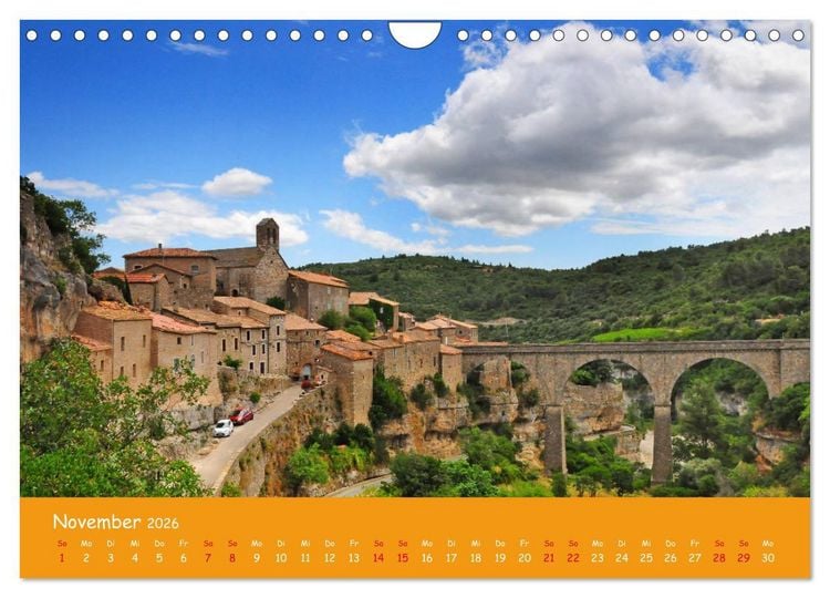 Produktbild: Quer durch S&uuml;dfrankreich (Wandkalender 2026 DIN A4 quer), CALVENDO Monatskalender