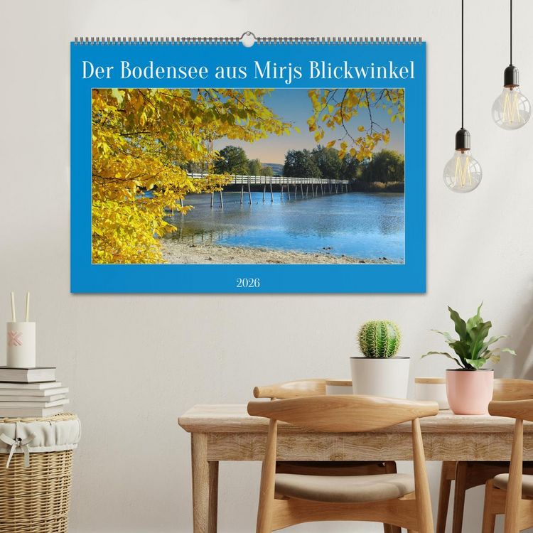 Produktbild: Der Bodensee aus Mirjs Blickwinkel (Wandkalender 2026 DIN A2 quer), CALVENDO Monatskalender