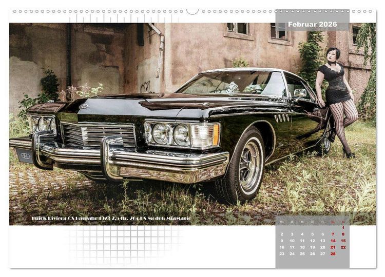 Produktbild: US-Car Classic's (Wandkalender 2026 DIN A2 quer), CALVENDO Monatskalender