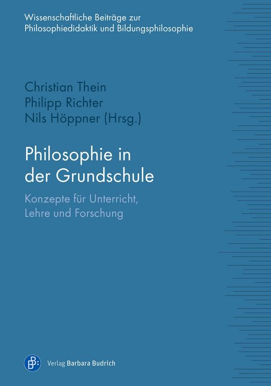 Produktbild: Philosophie in der Grundschule