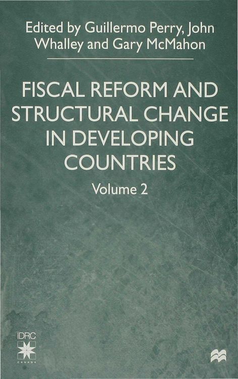 Produktbild: Fiscal Reform and Structural Change in Developing Countries
