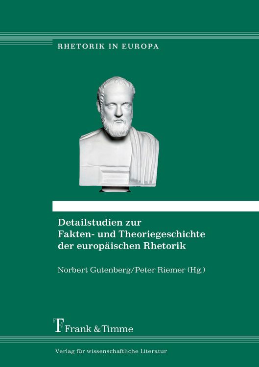 Produktbild: Detailstudien zur Fakten- und Theoriegeschichte der europ&auml;ischen Rhetorik
