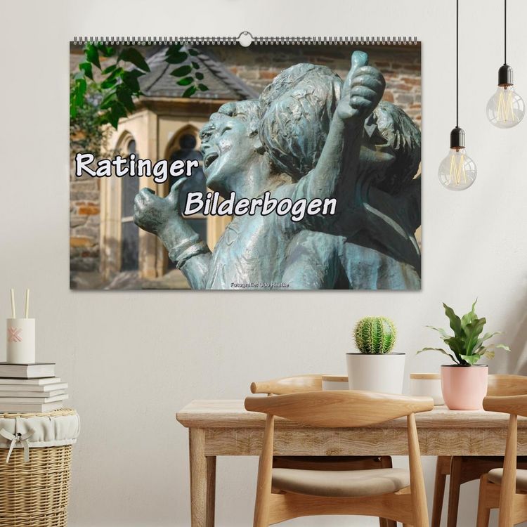 Produktbild: Ratinger Bilderbogen (Wandkalender 2026 DIN A2 quer), CALVENDO Monatskalender