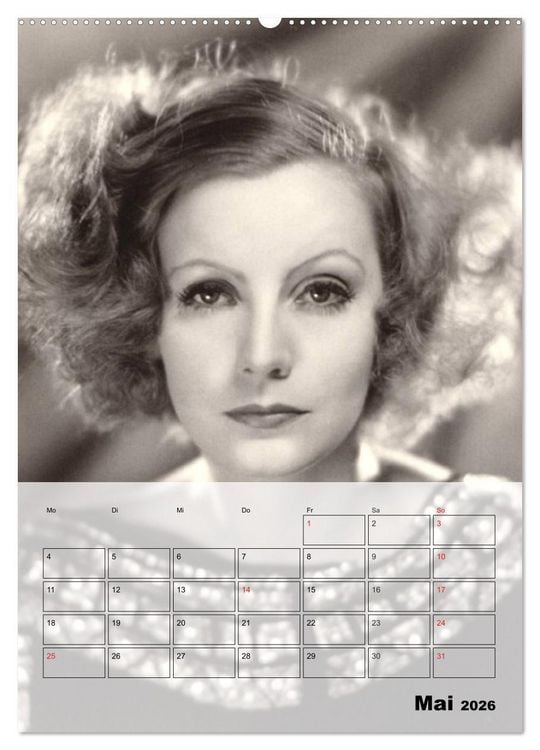 Produktbild: Filmstars der goldenen Leinwandjahre (Wandkalender 2026 DIN A2 hoch), CALVENDO Monatskalender