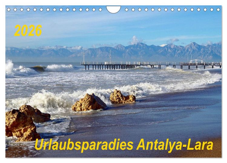 Produktbild: Urlaubsparadies Antalya-Lara (Wandkalender 2026 DIN A4 quer), CALVENDO Monatskalender