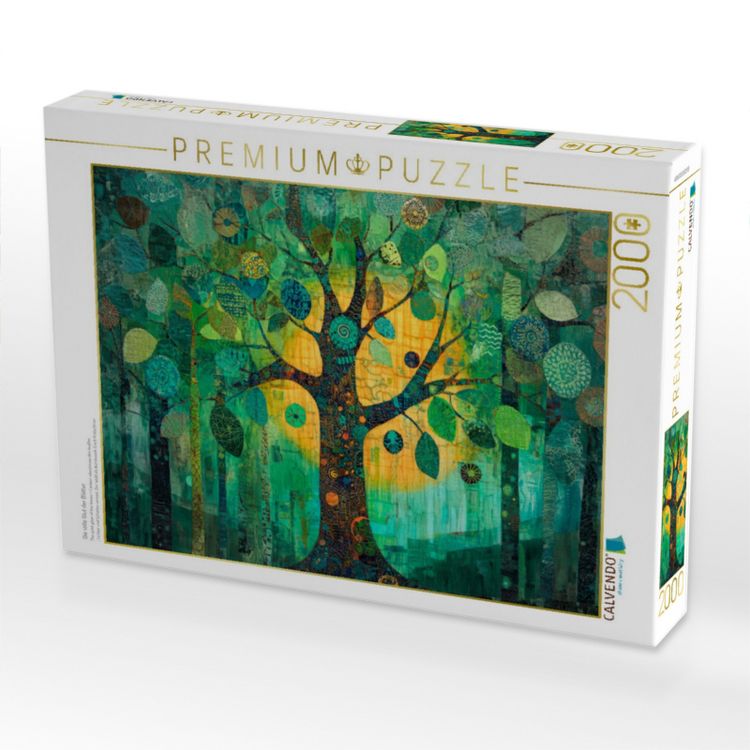 Produktbild: CALVENDO Puzzle Die stille Glut der Bl&auml;tter | 2000 Teile Lege-Gr&ouml;&szlig;e 90x67cm Foto-Puzzle f&uuml;r gl&uuml;ckliche Stunden