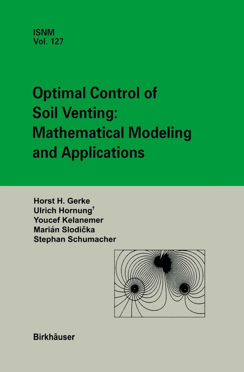 Produktbild: Optimal Control of Soil Venting: Mathematical Modeling and Applications