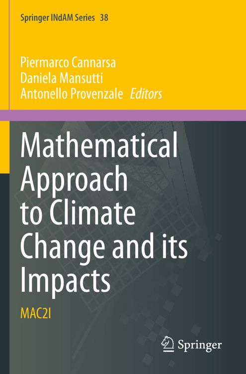 Produktbild: Mathematical Approach to Climate Change and its Impacts