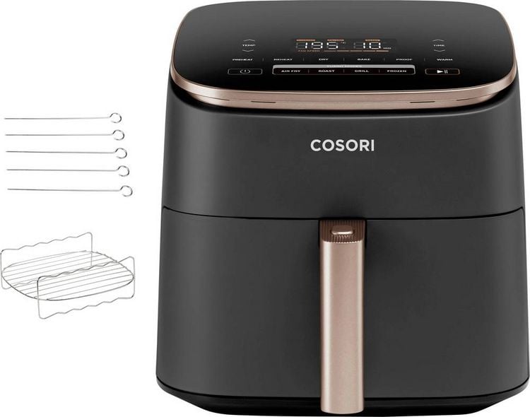Produktbild: Cosori CAF-DC602-KEUR Hei&szlig;luft-Fritteuse 6l Schwarz