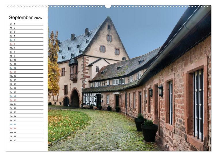 Produktbild: Herrliches Hessen - B&uuml;dingen (hochwertiger Premium Wandkalender 2026 DIN A2 quer), Kunstdruck in Hochglanz