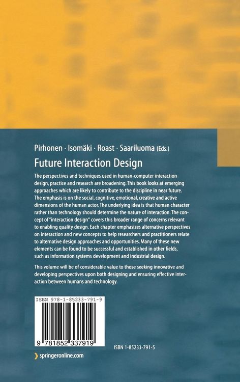 Produktbild: Future Interaction Design