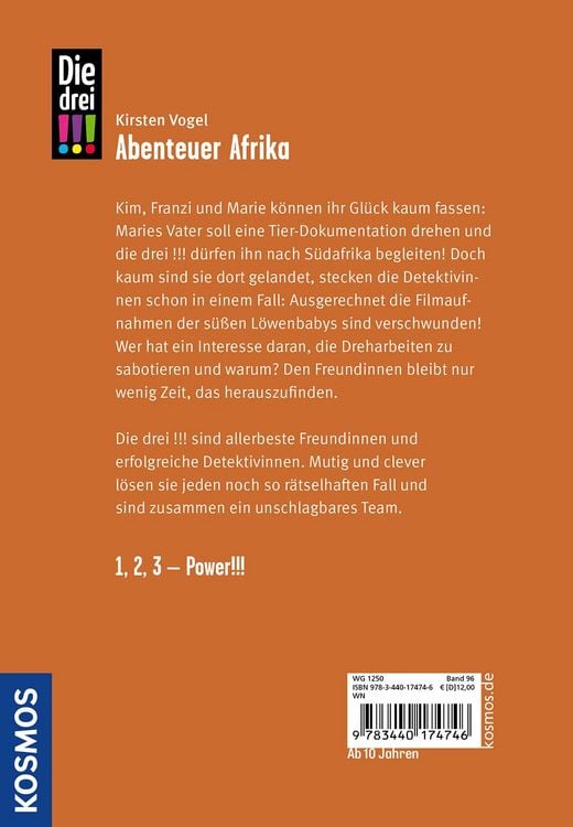Produktbild: Die drei !!!, 96, Abenteuer Afrika