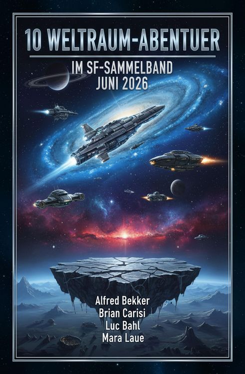 Produktbild: 10 Weltraum-Abenteuer im SF-Sammelband Juni 2026