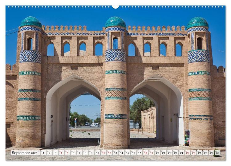 Produktbild: Usbekistan Mythos Seidenstra&szlig;e hautnah (Wandkalender 2027 DIN A2 quer), CALVENDO Monatskalender
