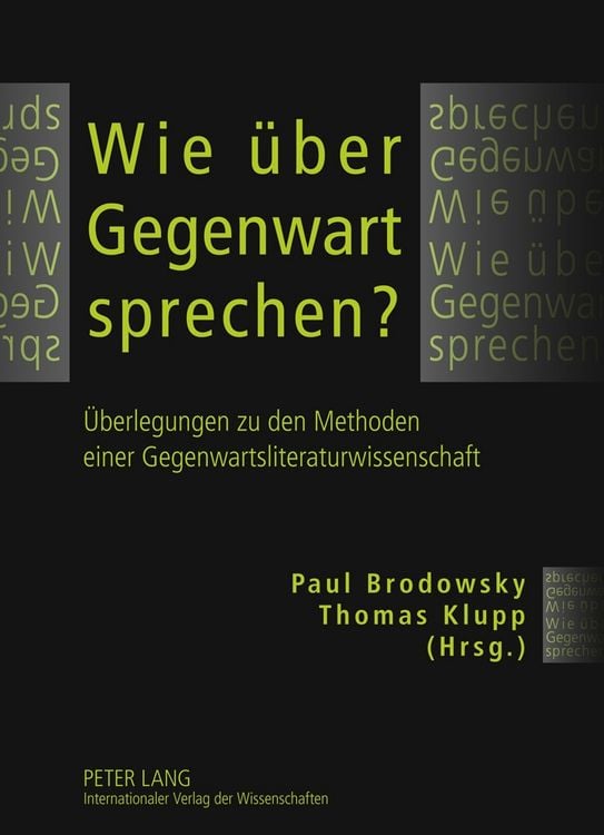 Produktbild: Wie &uuml;ber Gegenwart sprechen?