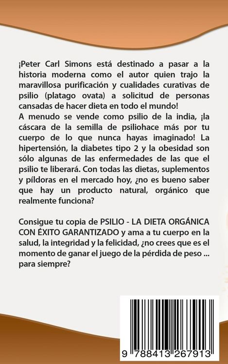 Produktbild: Psilio - la dieta org&aacute;nica con &eacute;xito garantizado