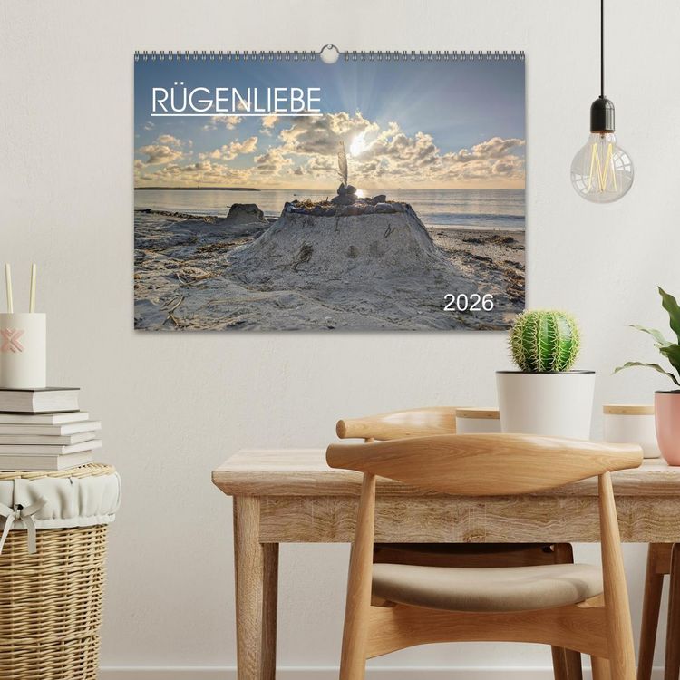 Produktbild: R&uuml;genliebe 2026 (Wandkalender 2026 DIN A3 quer), CALVENDO Monatskalender