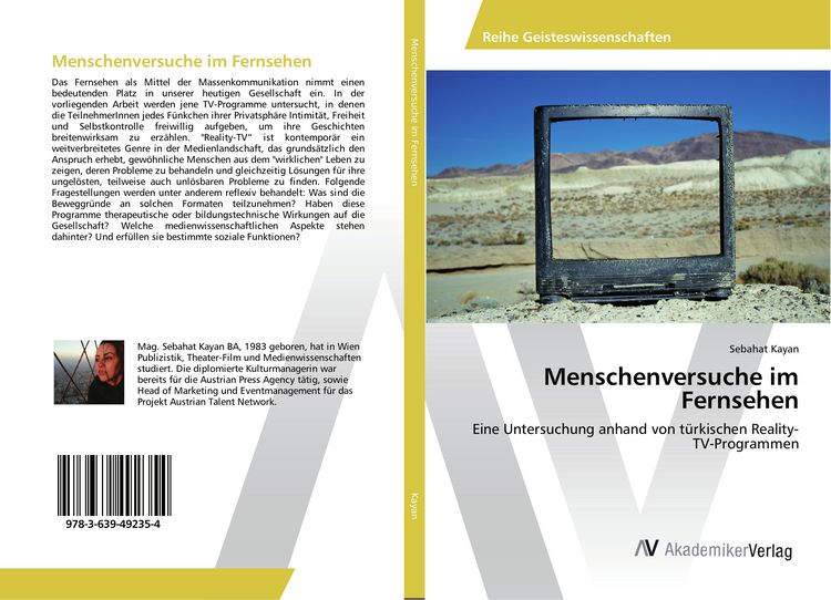Produktbild: Menschenversuche im Fernsehen