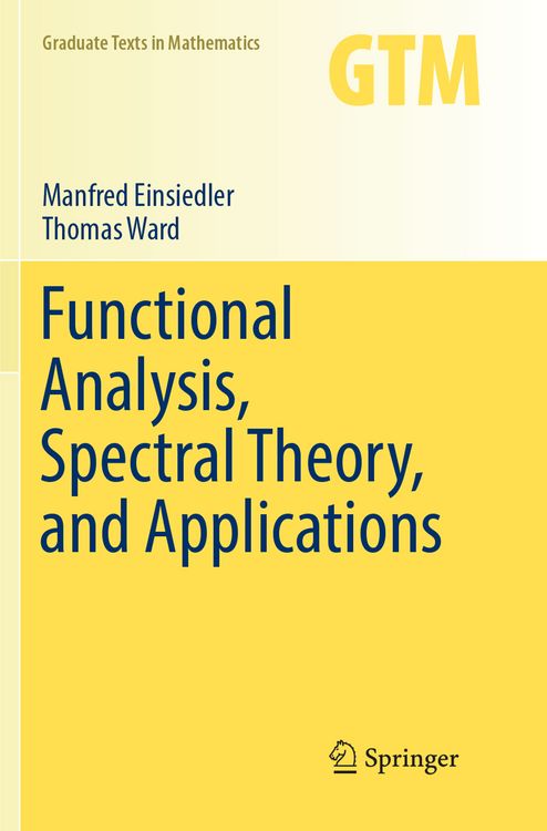 Produktbild: Functional Analysis, Spectral Theory, and Applications